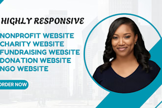 design nonprofit, donation, charity non profit ngo fundraising website
