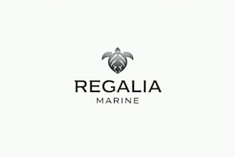 design creative 3d professional simple turtle shell logo in 12 hours