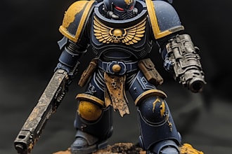 draw your favorite warhammer 40k character art