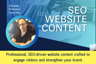 create SEO website content