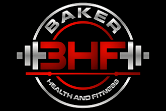 do essential fitness brand, workout, gym, health service logo or graphic design