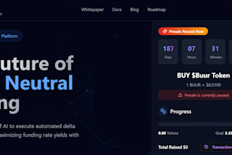 develop erc20 bep20 token presale smart contract and web3