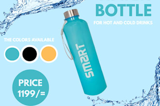 design stunning logo product ads for you