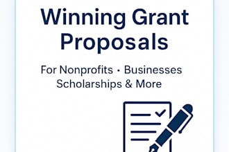 write winning grant proposals for nonprofits and businesses