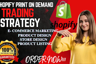 automate shopify pod store, print on demand SEO product listing shopify dropship