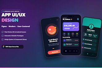 design a modern and user friendly android app UI UX in figma