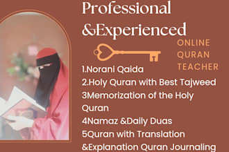 be your quran tutor and islamic guide
