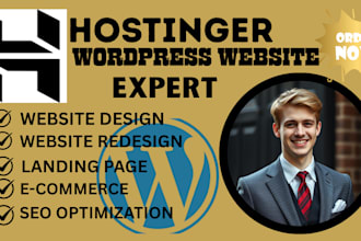 create SEO optimized landing pages for wordpress wix godaddy hostinger site