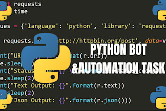 fix, develop python bot, autohotkey, python script, automation task, ai coding