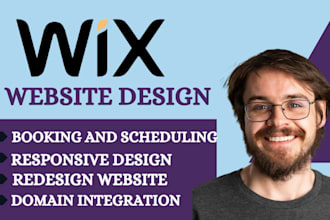 do wix website design, redesign wix website, wix ecommerce and wix online store