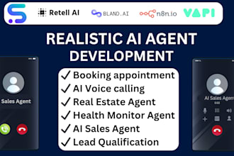make fix an ai voice agent using vapi, bland, synthflow, retell n8n vapi
