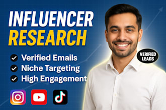 find the best, youtube, tiktok and instagram influencer list