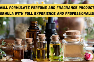 formulate perfume and fragrance products formula, perfume, cosmetics, formulas