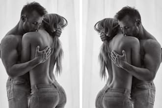 write your customized romantic erotic short story and explicit adult content