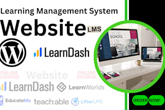 setup elearning wordpress lms website with tutor lms pro larndash gohighlevel