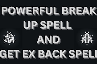do sango break em up  and get ex back in 24 hrs