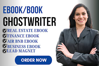 be business finance ebook real estate ebook ghostwriter non fiction book editor