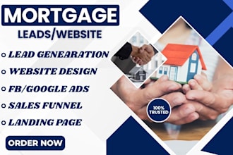 mortgage leads mortgage broker mortgage website mortgage landing page mortgage