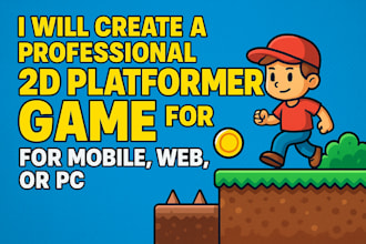 create a professional 2d platformer game