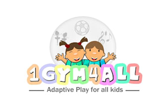 design top quality unique children care logo