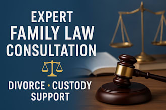 provide legal advice on divorce, custody, and family law