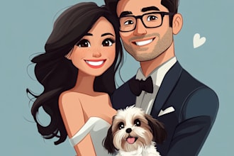draw cartoon character portrait in disney style