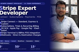 integrate stripe, paypal or crypto payment gateway in any website