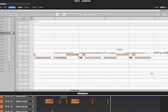 correct the pitch and timing of your vocals using melodyne