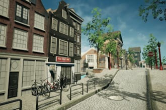 make realistic roblox map building environment terrain map in roblox studio