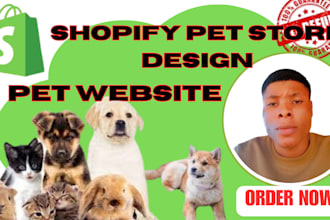 design shopify pet store,pet product,pet accessories shopify store