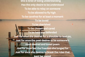 write custom poems, edit stories, and proofread with care