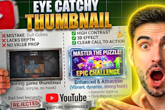create amazing youtube thumbnail