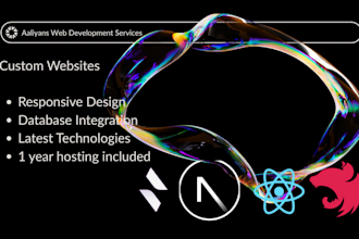 create custom fullstack website