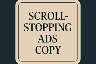 write scroll stopping ads copy that sparks action