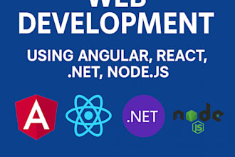 develop a modern, responsive website using reactjs and nodejs