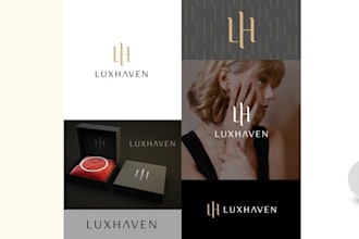 design luxury fashion and clothing brand logo for you