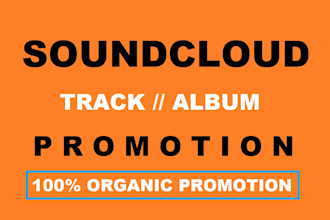 do professional soundcloud album promotion to targeted music lovers