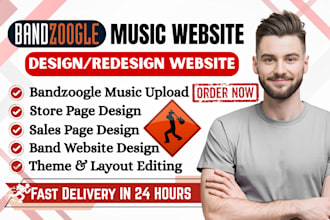 design bandzoogle music website setup bandzoogle merch pod store