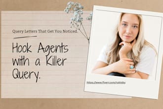 write and edit your book query letter for literary agents and publishers