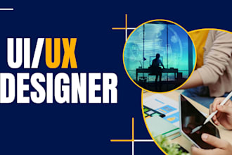 do mobile app ui ux, web app ui ux design, dashboard ui design in figma