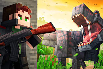 create the best minecraft thumbnails