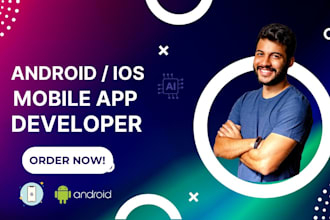 make app, android ios app development as flutter developer