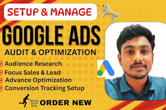 set up and manage effective google ads and adwords PPC campaigns for your busine