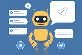 code a custom telegram bot