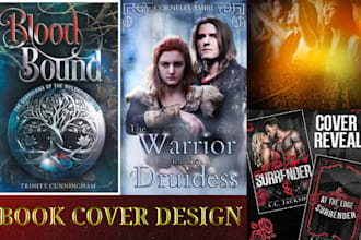 redesign erotic, vampire, warewolf, lgbtq amazon book cover romance fantasy book