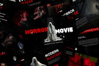 design film pitch deck, tv series and movie presentation for you