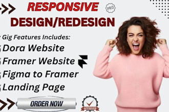 do dora website framer website landing page figma to framer
