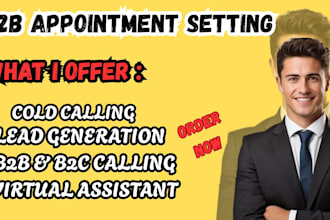 do b2b b2c cold calling and appointment setting