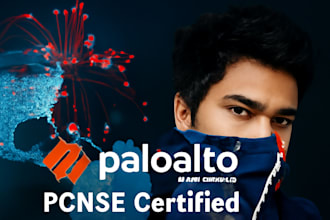 configure palo alto firewall and advanced network security