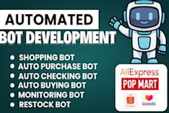 shopping bot, auto purchase bot, pokemon bot, restock monitor bot, checkout bot
